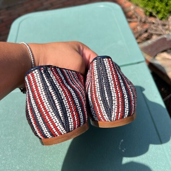 J Crew Embroidered Leather Driving Loafers - Picture 5 of 7